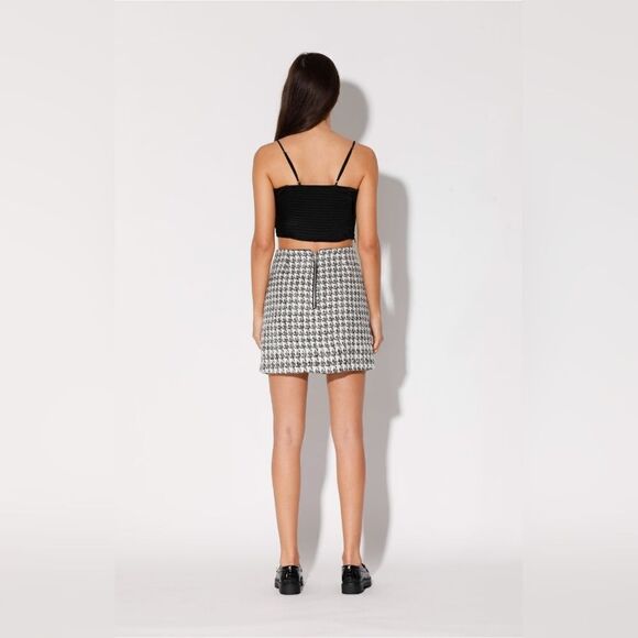 NWT Walter Baker Debbie Tweed Skirt - Picture 10 of 11